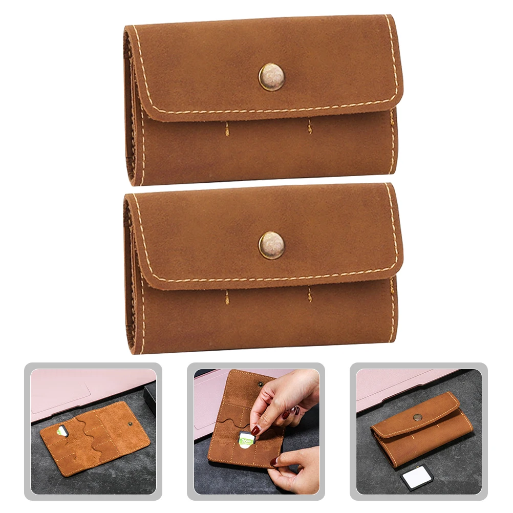 2pcs Card Cover Storage Case for Phone Holder Large Capacity 6 Slots Design Dust Water Proof Retro Style Computer
2pcs Card Cover Storage Case for Phone Holder Large Capacity 6 Slots Design Dust Water Proof Retro Style Computer