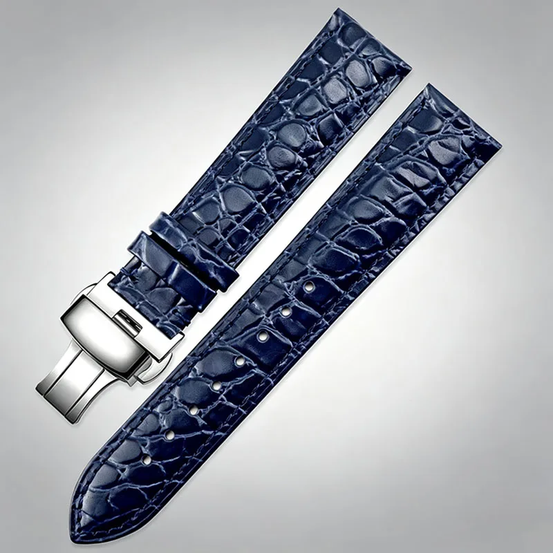 Colorful Calf Skin Genuine leather strap Men Women For Casio Fossil Tissot Armani Crocodile Pattern Butterfly Buckle 18mm 20mm
Colorful Calf Skin Genuine leather strap Men Women For Casio Fossil Tissot Armani Crocodile Pattern Butterfly Buckle 18mm 20mm