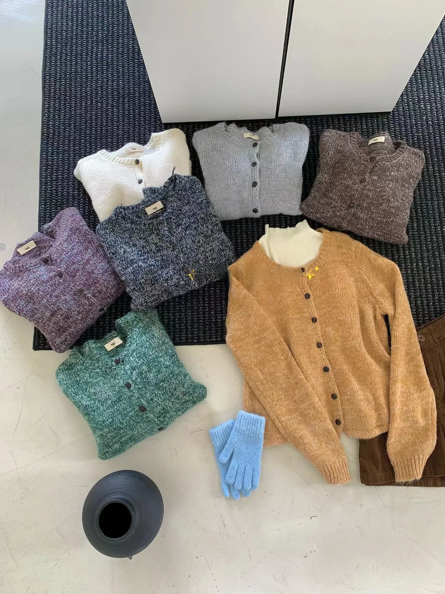 Korean Sle round Ne Pure Color Knitted Sweater Cardigan Floral Tead Autumn Winter Warm Loose Fit Long Sve Women's Fa...
Korean Sle round Ne Pure Color Knitted Sweater Cardigan Floral Tead Autumn Winter Warm Loose Fit Long Sve Women's Fa...