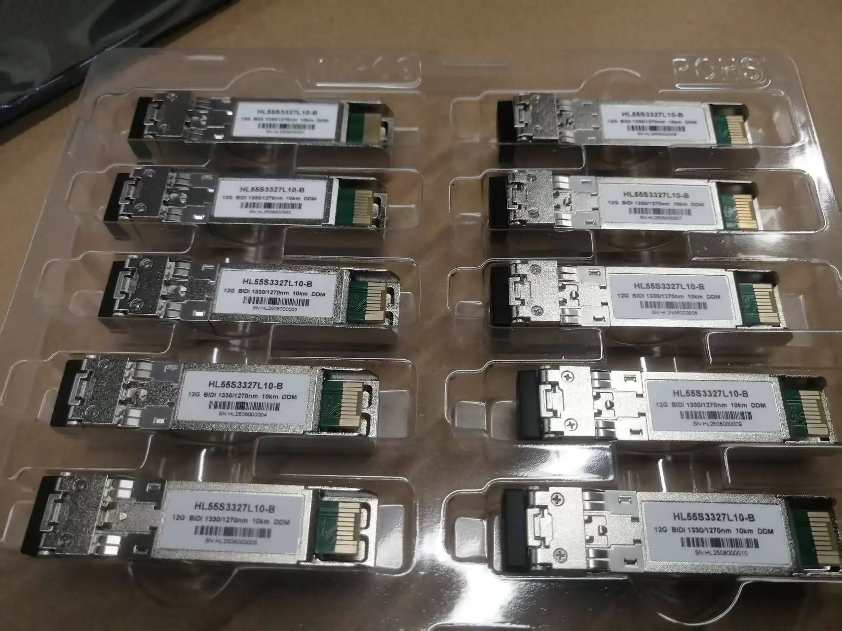 2X BIDI SDI 12G Fiber SFP-equipped 1270/1330nm With Pathological Patterns Video SFP Module
2X BIDI SDI 12G Fiber SFP-equipped 1270/1330nm With Pathological Patterns Video SFP Module