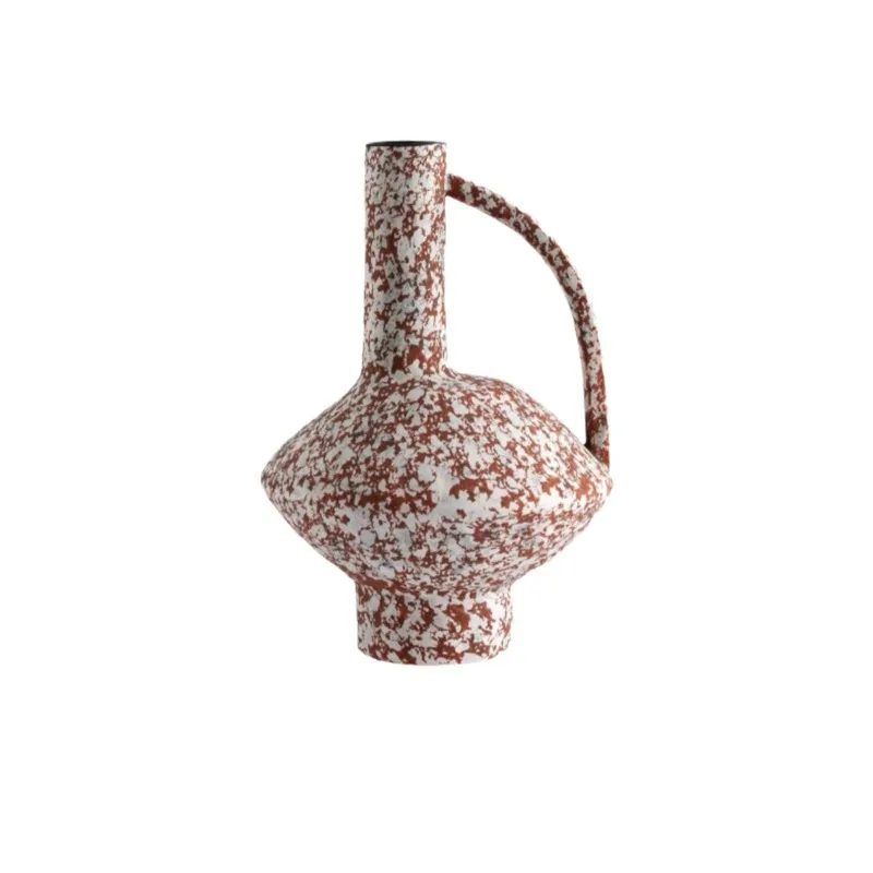 Wabi Sand Wind Ornament Ceramic Vase Art Flower Arranger Entrance Living Room Premium Retro Decoration
Wabi Sand Wind Ornament Ceramic Vase Art Flower Arranger Entrance Living Room Premium Retro Decoration