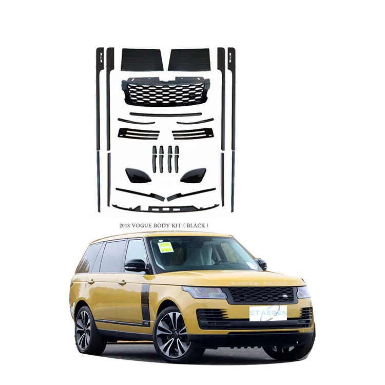 18 Body kitsr Black body trim Front grille Black Sport Body Kit For Range Rover
18 Body kitsr Black body trim Front grille Black Sport Body Kit For Range Rover