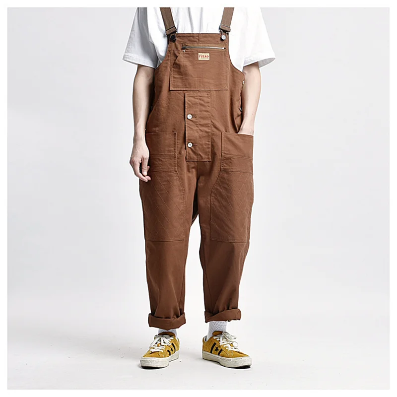 Men's Multi Pockets Tool Overalls Wear Resistant Safari Style Fashion Street Wear Plus Size Loose Casual Jumpsuit Cargo Pants
Men's Multi Pockets Tool Overalls Wear Resistant Safari Style Fashion Street Wear Plus Size Loose Casual Jumpsuit Cargo Pants