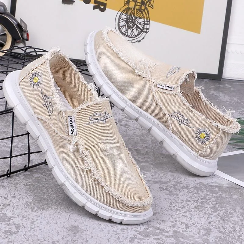 Men's Canvas Shoes Breathable Casual Work Sneakers Anti-slip Old Beijing Cloth Shoes Versatile Flat Heel Rubber Bottom Footwear
Men's Canvas Shoes Breathable Casual Work Sneakers Anti-slip Old Beijing Cloth Shoes Versatile Flat Heel Rubber Bottom Footwear