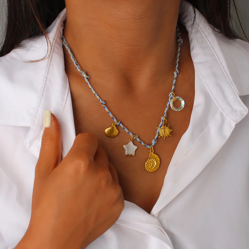 DIY accessories Guangdong decoration European and American fashion creative DIY marine series pendant necklace personalized desi
DIY accessories Guangdong decoration European and American fashion creative DIY marine series pendant necklace personalized desi