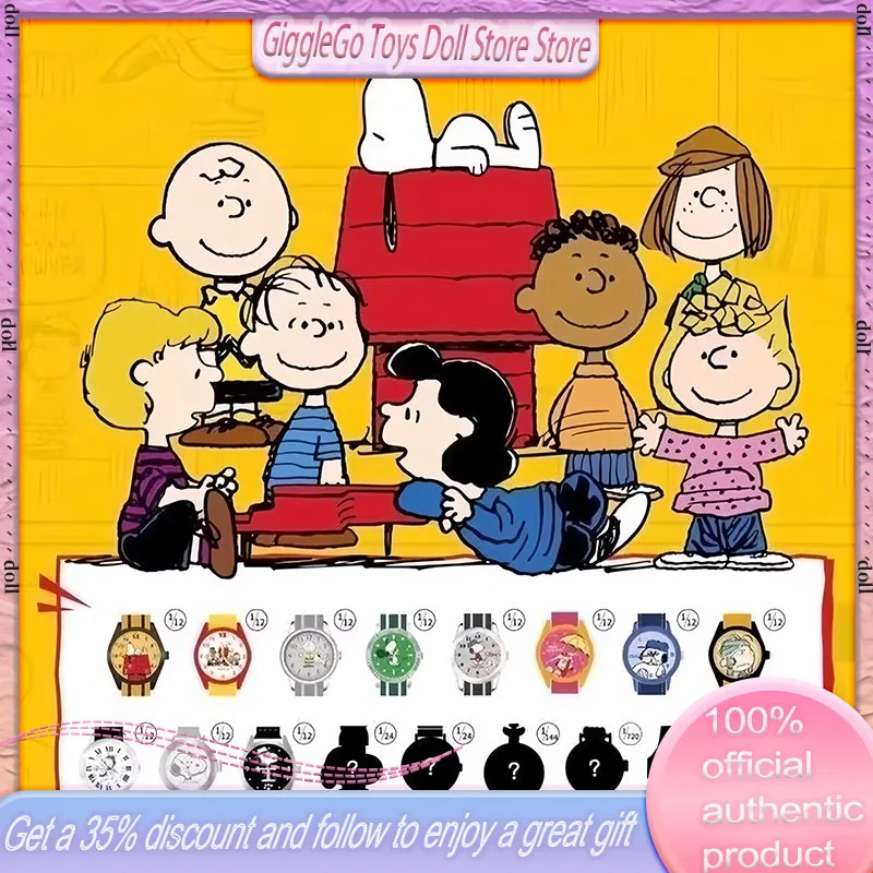 New Genuine Maihe And Snoopy Friends Series Peanuts Watch Blind Box Watch Cartoon Cute Watch Children Decoration Birthday Gift
New Genuine Maihe And Snoopy Friends Series Peanuts Watch Blind Box Watch Cartoon Cute Watch Children Decoration Birthday Gift