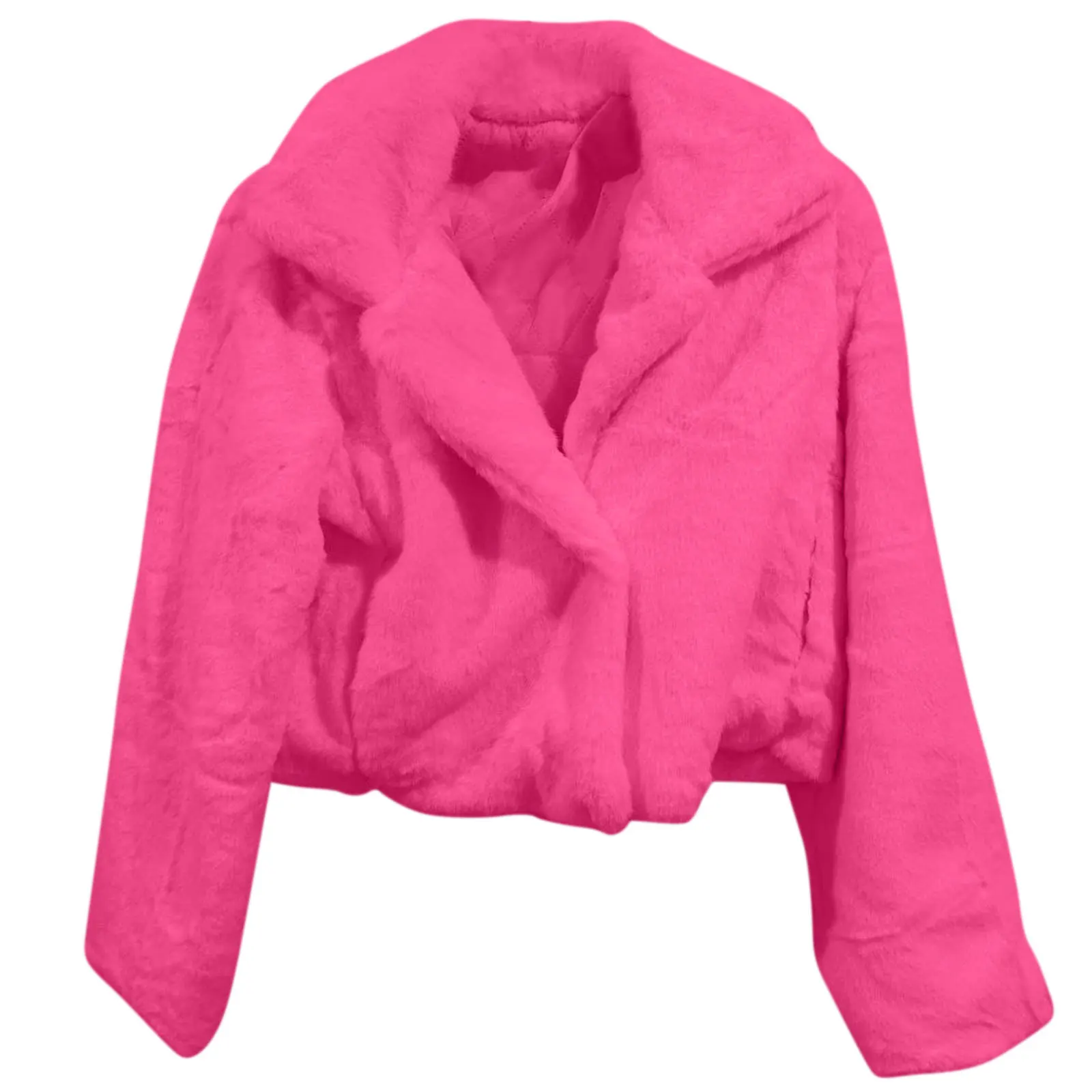 Pure Color Short Candy Colored Faux Rabbit Fur Jacket Women's Cardigan Outerwear Soft Plush Warm Winter Coat for Ladies
Pure Color Short Candy Colored Faux Rabbit Fur Jacket Women's Cardigan Outerwear Soft Plush Warm Winter Coat for Ladies