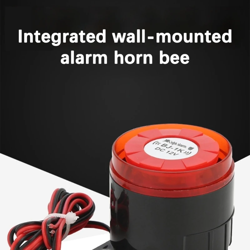 HX6A 115dB High Decibel Security Alarm with Light IP54 Waterproof Wall Mount Easy to Use for Warehouse Factory
HX6A 115dB High Decibel Security Alarm with Light IP54 Waterproof Wall Mount Easy to Use for Warehouse Factory
