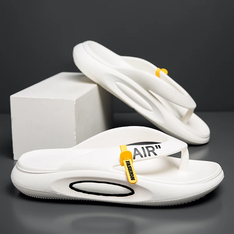 Flip Flops Slippers for Men Thick Bottom Shoes for Men Wear-resistant Non-Slip Soft and Comfortable Unisex Flat Sandals Fashion
Flip Flops Slippers for Men Thick Bottom Shoes for Men Wear-resistant Non-Slip Soft and Comfortable Unisex Flat Sandals Fashion
