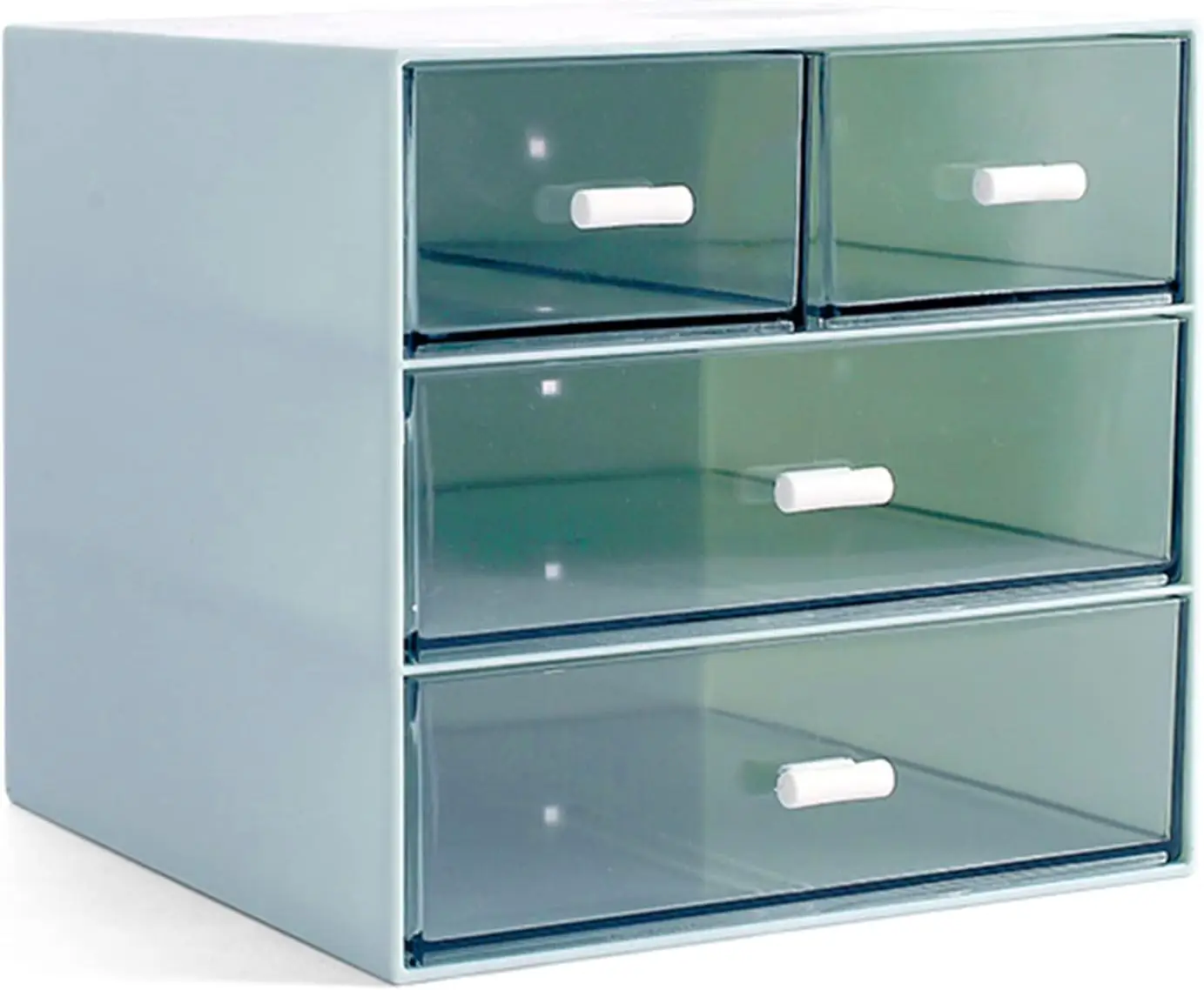 Makeup / Desk Organizer with 4 Drawers, Sundries Vanity Organizer, Cosmetic Organizer, Desk , Bathroom Counter or Dresser, Whit
Makeup / Desk Organizer with 4 Drawers, Sundries Vanity Organizer, Cosmetic Organizer, Desk , Bathroom Counter or Dresser, Whit