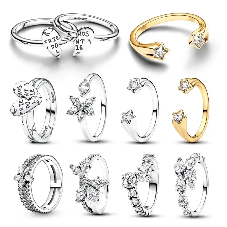 2025 New 925 silver Fashion Beautiful Shooting Stars Open Ring Fit Original Women Classic Romantic Jewelry Couple Festival Gift
2025 New 925 silver Fashion Beautiful Shooting Stars Open Ring Fit Original Women Classic Romantic Jewelry Couple Festival Gift