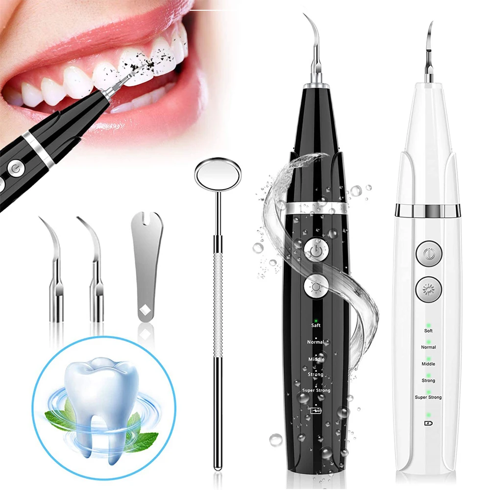 Dental Ultrasonic Scalers Teeth Whitening Tooth Calculus Remover Electric Sonic Teeth Tartar Plaque Stains Removal Cleaning Tool
Dental Ultrasonic Scalers Teeth Whitening Tooth Calculus Remover Electric Sonic Teeth Tartar Plaque Stains Removal Cleaning Tool