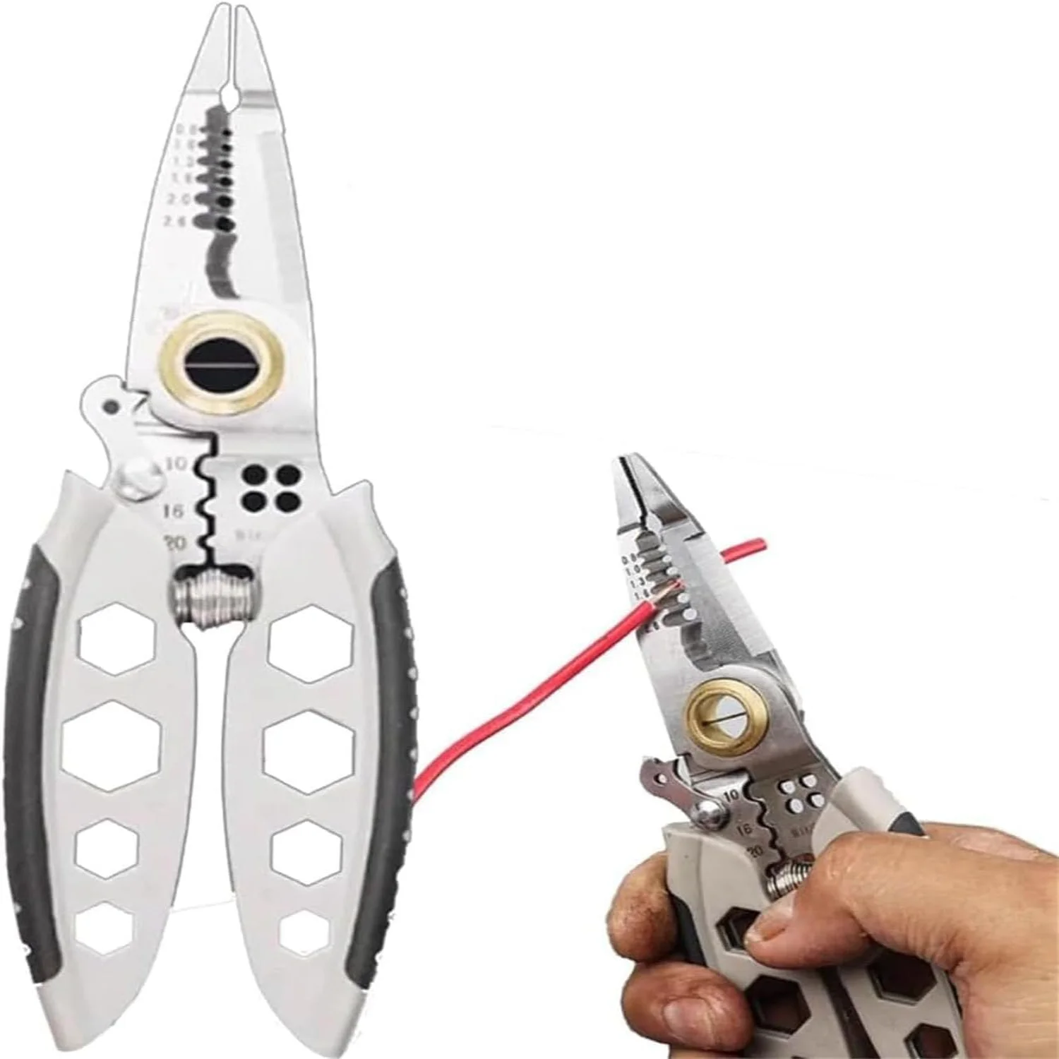 Reliable High-quality Professional Wire Cutter and Stripper Tool for Electricians and DIY Enthusiasts - Easy to Use and Perfect
Reliable High-quality Professional Wire Cutter and Stripper Tool for Electricians and DIY Enthusiasts - Easy to Use and Perfect