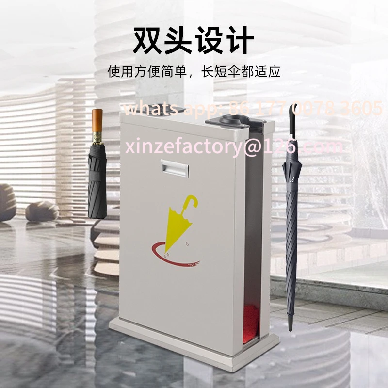 Customizable hotel single head double head automatic umbrella bag machine stainless steel umbrella cover machine
Customizable hotel single head double head automatic umbrella bag machine stainless steel umbrella cover machine