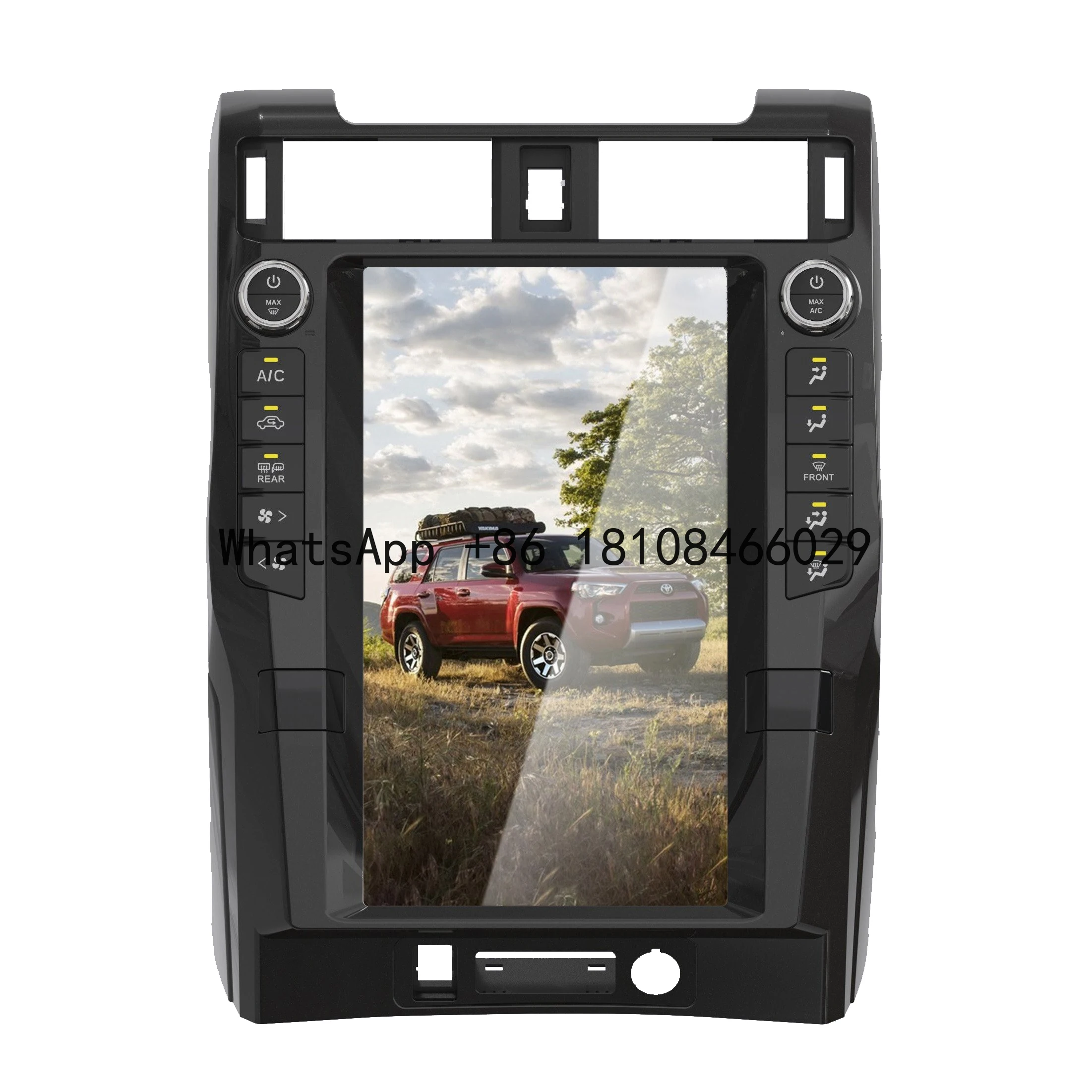 Auto Electronics Multimedia Dashboard Android Car GPS Navigation Tesla Style Audio Upgrade Radio Stereo for Toyota 4Runner
Auto Electronics Multimedia Dashboard Android Car GPS Navigation Tesla Style Audio Upgrade Radio Stereo for Toyota 4Runner
