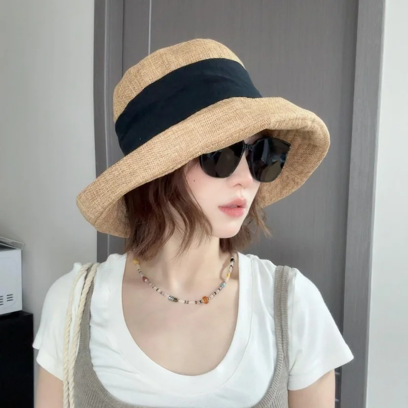 Summer Casual Fisherman Hat Sun Hat Flat Brim Hat Beach Hat Korean Fashion Versatile Summer Face Slimming Stylish
Summer Casual Fisherman Hat Sun Hat Flat Brim Hat Beach Hat Korean Fashion Versatile Summer Face Slimming Stylish