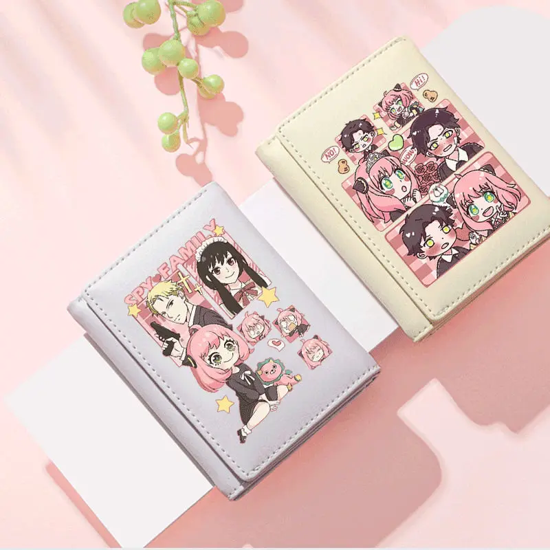 Spy X Family Short Cute Aniya Foege Joel Cartoon Simple 70% Off Wallet Card Holder Coin Purse Anime 
Spy X Family Short Cute Aniya Foege Joel Cartoon Simple 70% Off Wallet Card Holder Coin Purse Anime