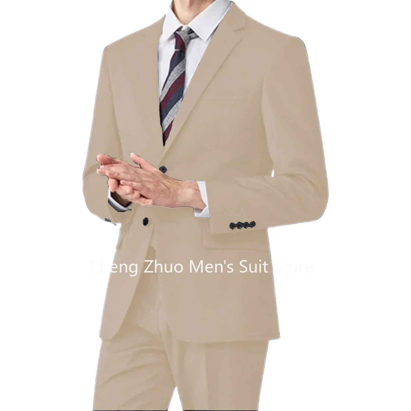 Formal Suit for Men Elegant Men's Suit 2 Pieces Blazer and Pant Set Notched Lapel Tuxedo Suits for Men Business Wedding Dresses
Formal Suit for Men Elegant Men's Suit 2 Pieces Blazer and Pant Set Notched Lapel Tuxedo Suits for Men Business Wedding Dresses
