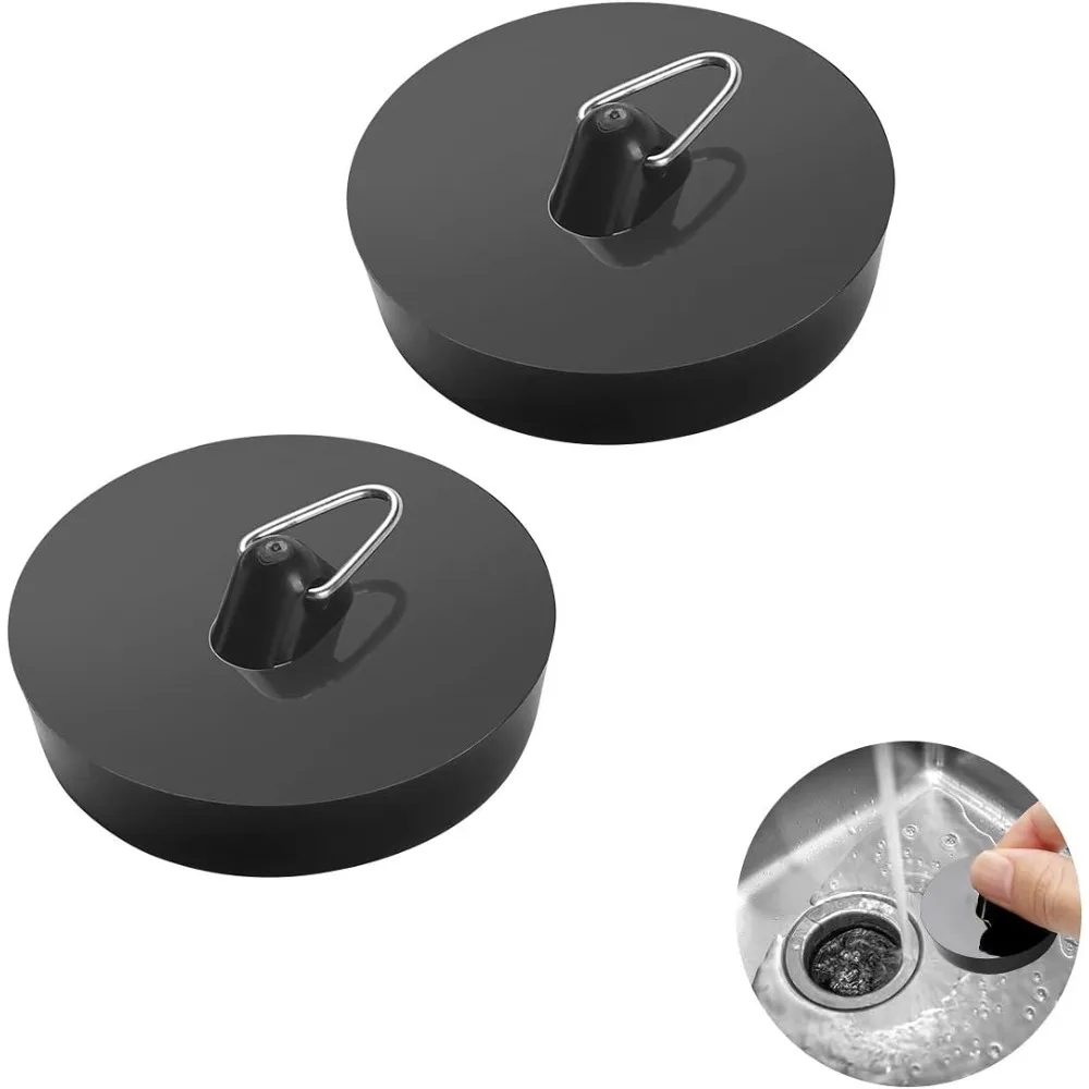2PC Rubber Drain Stopper Kitchen Rubber Sink Plug Bathroom Floor Drain Plug Stopper Laundry Leakage-proof Plug Bathroom Supplies
2PC Rubber Drain Stopper Kitchen Rubber Sink Plug Bathroom Floor Drain Plug Stopper Laundry Leakage-proof Plug Bathroom Supplies