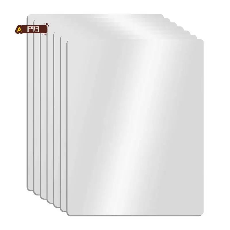 AF93-Clear Flexible Plastic Cutting Board Mats Set, Frosted Clear Kitchen Cutting Board Clear Mats 17.5 X 12 Inches, Set Of 7
AF93-Clear Flexible Plastic Cutting Board Mats Set, Frosted Clear Kitchen Cutting Board Clear Mats 17.5 X 12 Inches, Set Of 7