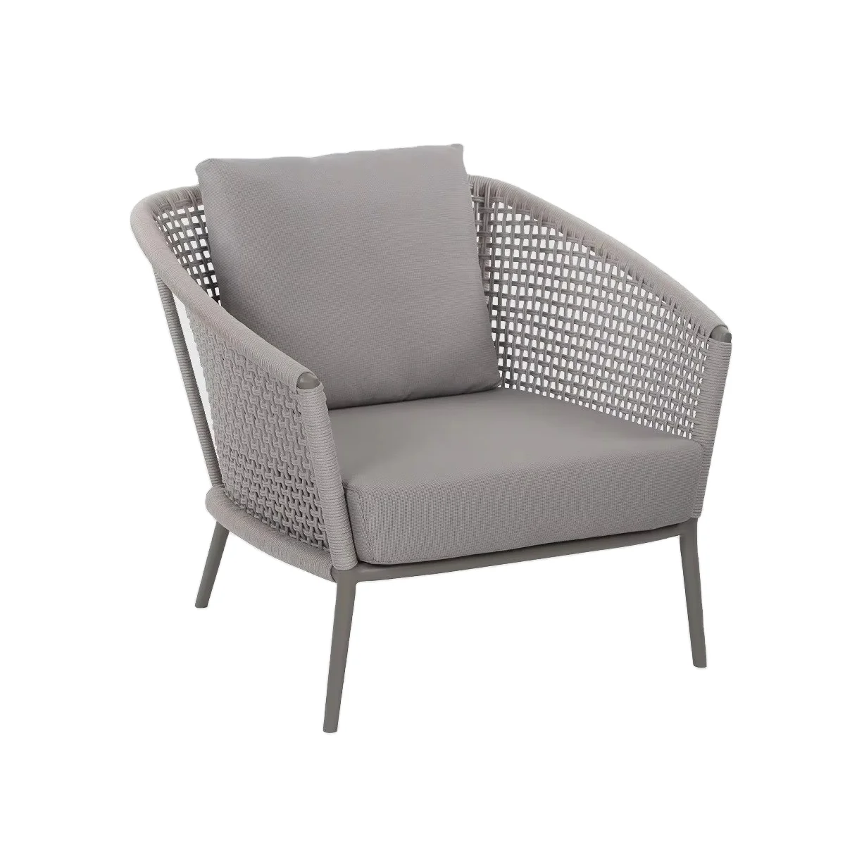 New Design Garden Aluminum with Weaving Rope Sofa Set Outdoor Lounge Set Outdoor Couch
New Design Garden Aluminum with Weaving Rope Sofa Set Outdoor Lounge Set Outdoor Couch