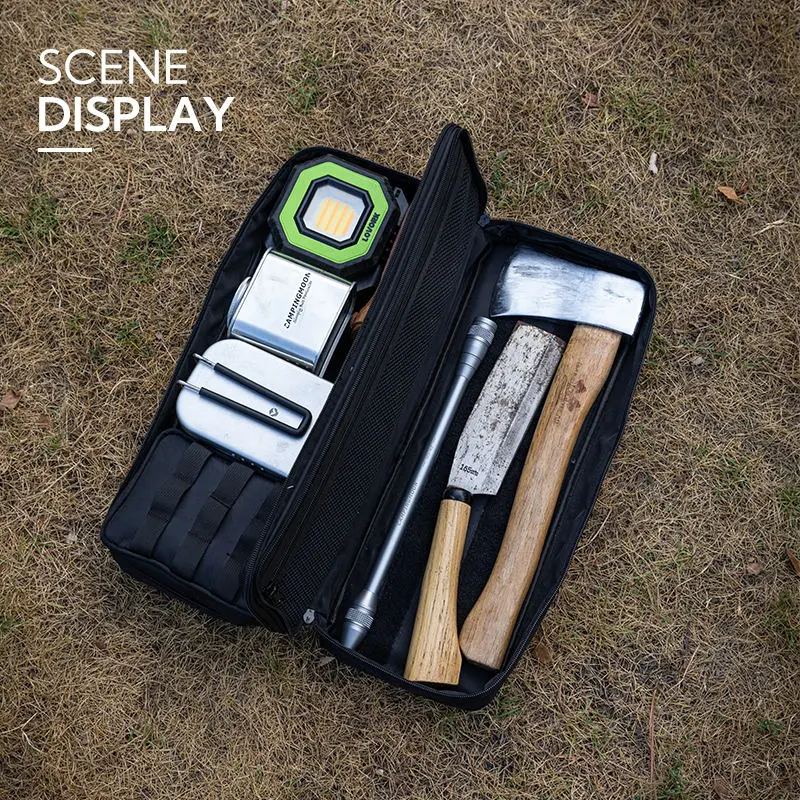 Black Custom Durable Water Proof Zipper Survival Canvas Outdoor Portable Camping Storage Bag for Tent Pegs
Black Custom Durable Water Proof Zipper Survival Canvas Outdoor Portable Camping Storage Bag for Tent Pegs