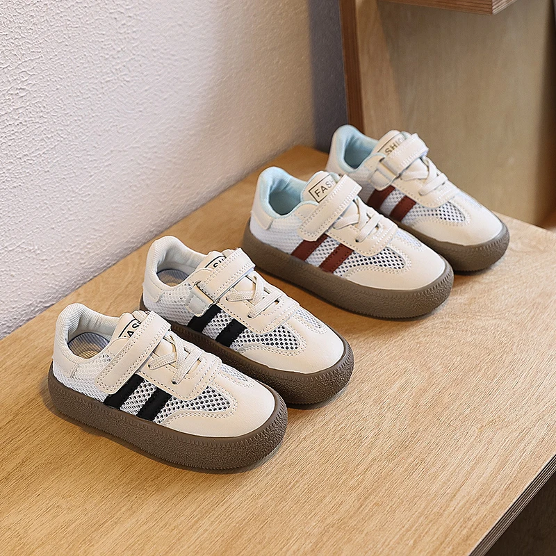 Breathable Mesh Children's Shoes Spring Summer New Style Unisex Casual Sneakers White Sneakers Baby Sports Flat Shoe
Breathable Mesh Children's Shoes Spring Summer New Style Unisex Casual Sneakers White Sneakers Baby Sports Flat Shoe