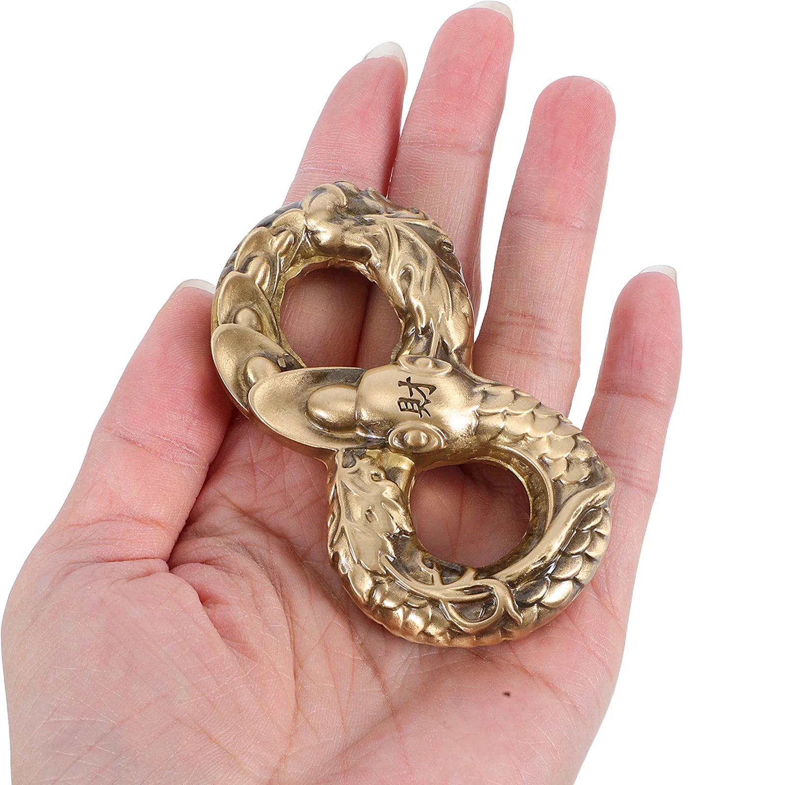 Solid Brass Snake Handheld Ornament Unique Metal Animal Sculpture Finger Exercise Stress Relief Lucky Snake Decoration Home
Solid Brass Snake Handheld Ornament Unique Metal Animal Sculpture Finger Exercise Stress Relief Lucky Snake Decoration Home