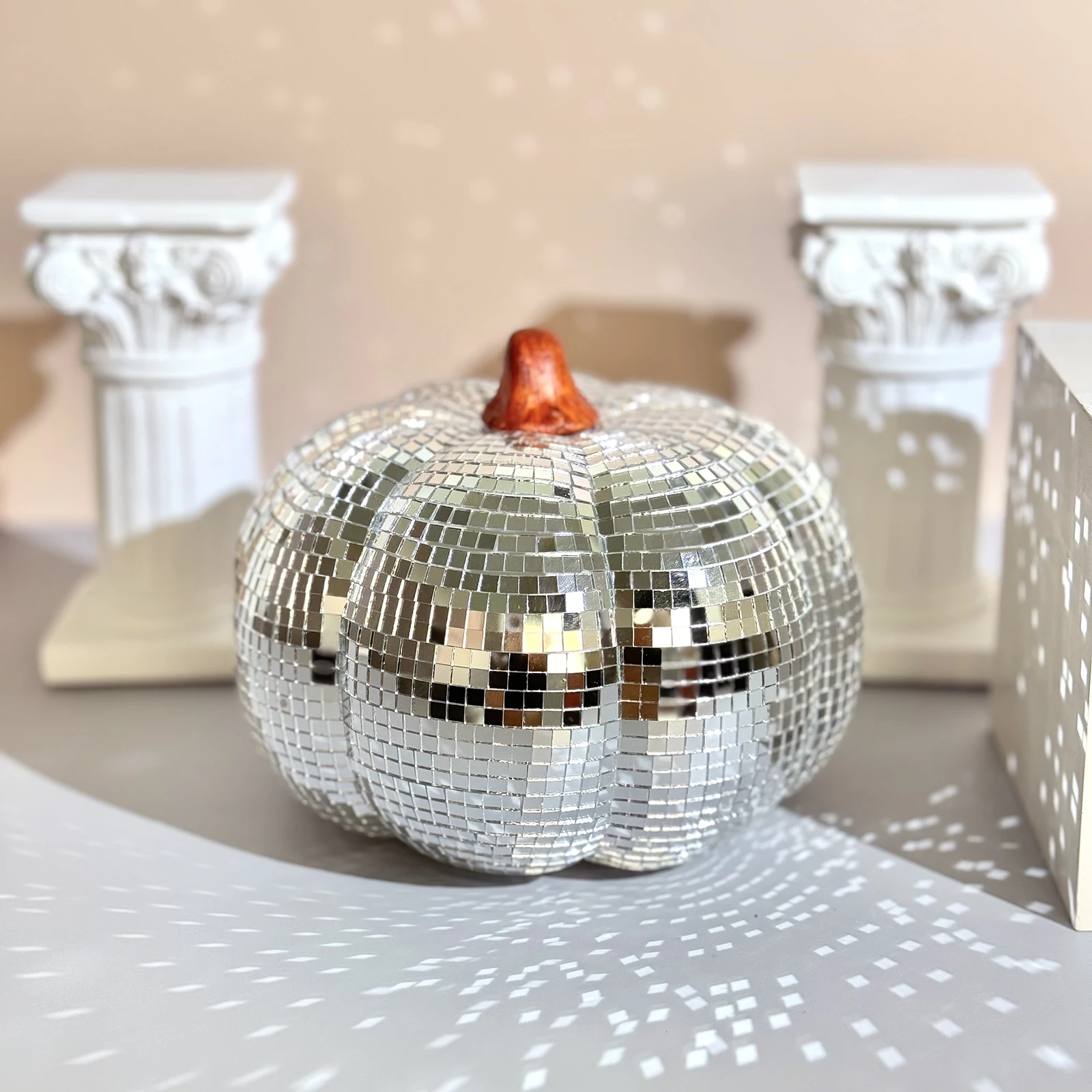 2 Size Disco Pumpkin Home Decorations Gift For Friend Bar Party Accessories Aesthetic Halloween Decoration Disco Ball Decor
2 Size Disco Pumpkin Home Decorations Gift For Friend Bar Party Accessories Aesthetic Halloween Decoration Disco Ball Decor
