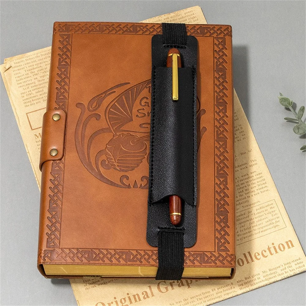 Pen Pouch with Elastic Band For Dictionary PU Leather Pen Holder Sleeve Pouch Portable Notebook Pen Clip Stationery Organizer
Pen Pouch with Elastic Band For Dictionary PU Leather Pen Holder Sleeve Pouch Portable Notebook Pen Clip Stationery Organizer