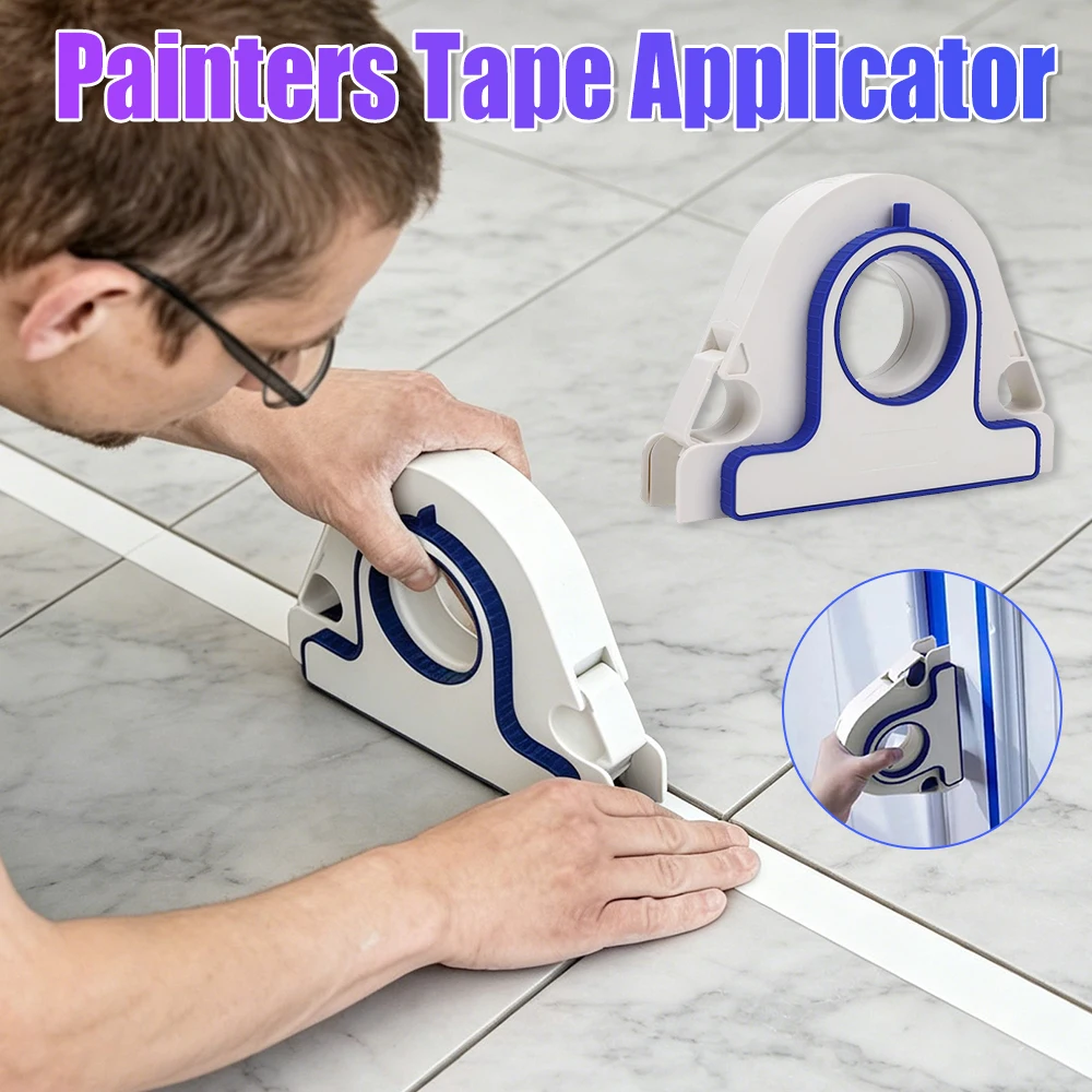 Painters Tape Applicator with Scraper Masking Paint Tape Applicator Set Multi-Purpose Sticker Trim Tool for Paint Decorations
Painters Tape Applicator with Scraper Masking Paint Tape Applicator Set Multi-Purpose Sticker Trim Tool for Paint Decorations
