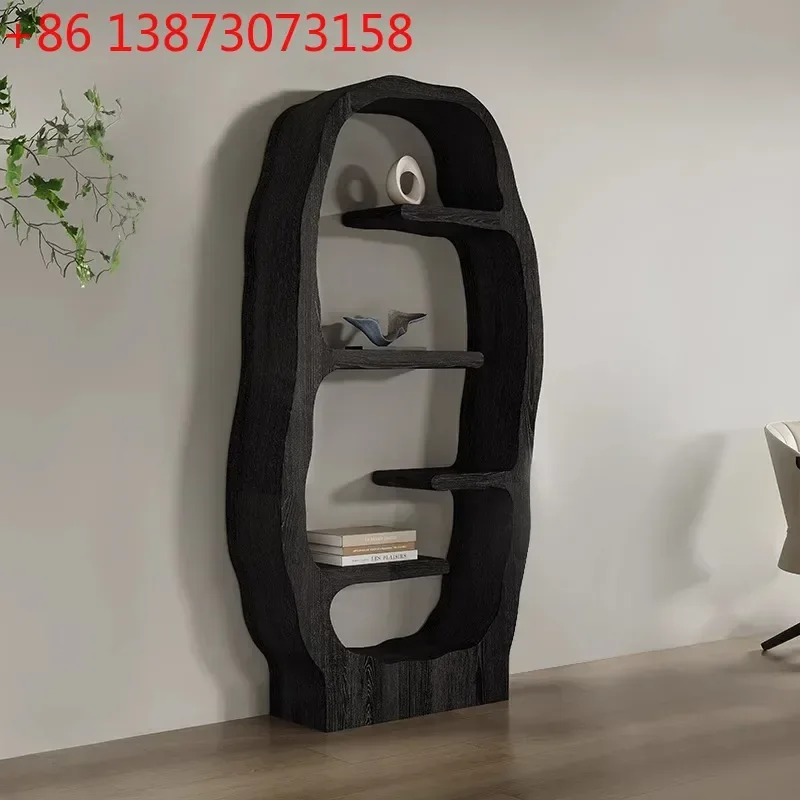 Creative antique retro study solid wood bookshelf home living room decorative cabinet
Creative antique retro study solid wood bookshelf home living room decorative cabinet