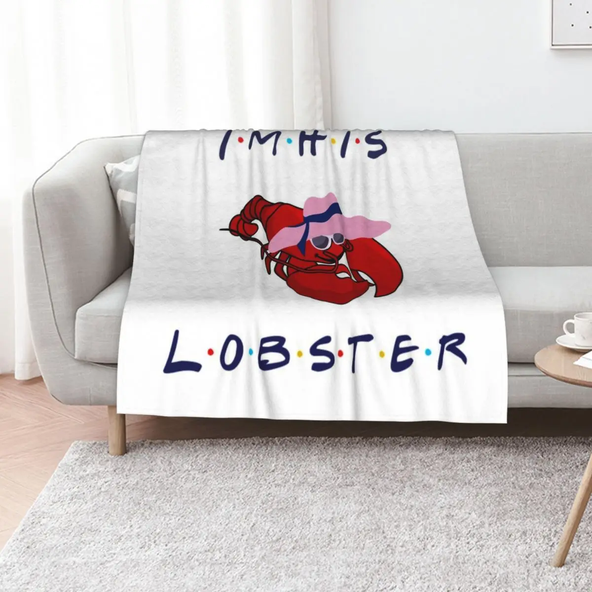 I'm his lobster Throw Blanket Soft Solid Color Blanket for Couch Bed
I'm his lobster Throw Blanket Soft Solid Color Blanket for Couch Bed