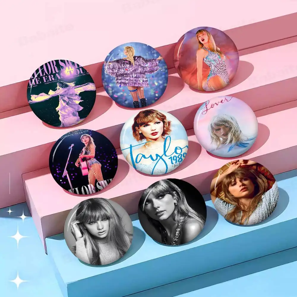 Hot Singer T-TaylorS S-SwiftS Soft Button Pin Bright Printed Icon Gift For Friends Badge Collar Brooch Lapel Pin Metal
Hot Singer T-TaylorS S-SwiftS Soft Button Pin Bright Printed Icon Gift For Friends Badge Collar Brooch Lapel Pin Metal