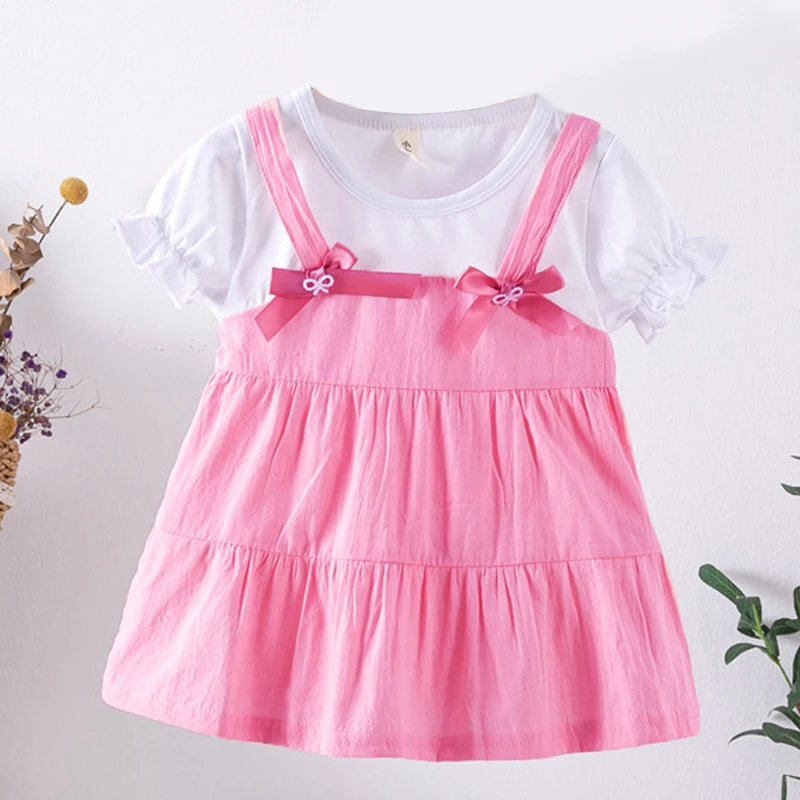 Baby Girl Dress Ruff Sleeve Elegant Solid Dress Outfit Children Girl Clothing Princess Mini Dress Beach Party Dress Korean A1185
Baby Girl Dress Ruff Sleeve Elegant Solid Dress Outfit Children Girl Clothing Princess Mini Dress Beach Party Dress Korean A1185