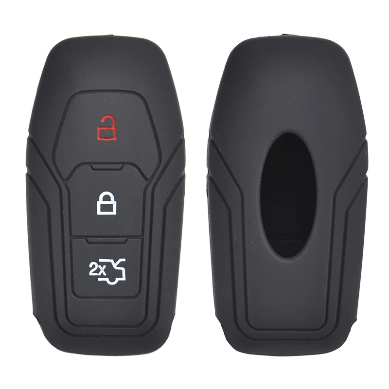 Silicone Car Key Case For Ford F150 Mondeo Galaxy S-Max Explorer Ranger KA Fiesta Cover Keyless Remote Fob 3 Buttons Protector
Silicone Car Key Case For Ford F150 Mondeo Galaxy S-Max Explorer Ranger KA Fiesta Cover Keyless Remote Fob 3 Buttons Protector