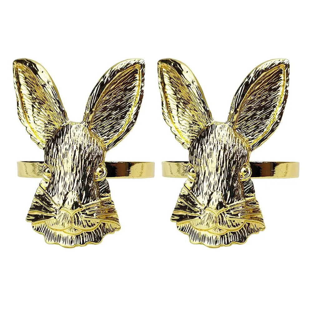 2 Pcs Napkins Ring Rabbit Buckle Table Bunny Dining Decoration Holder Exquisite Golden Shape Rings Metal
2 Pcs Napkins Ring Rabbit Buckle Table Bunny Dining Decoration Holder Exquisite Golden Shape Rings Metal