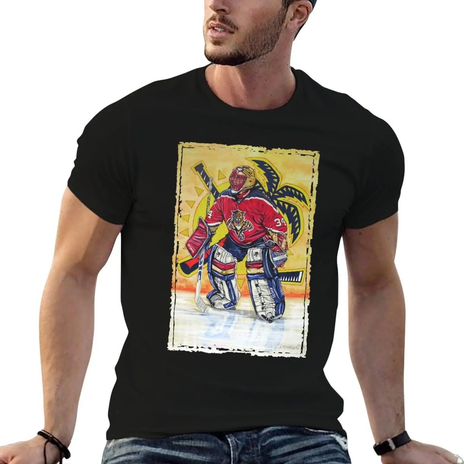 John Vanbiesbrouck Classic T-Shirt customs Blouse funny shirt cotton Men's t shirts
John Vanbiesbrouck Classic T-Shirt customs Blouse funny shirt cotton Men's t shirts