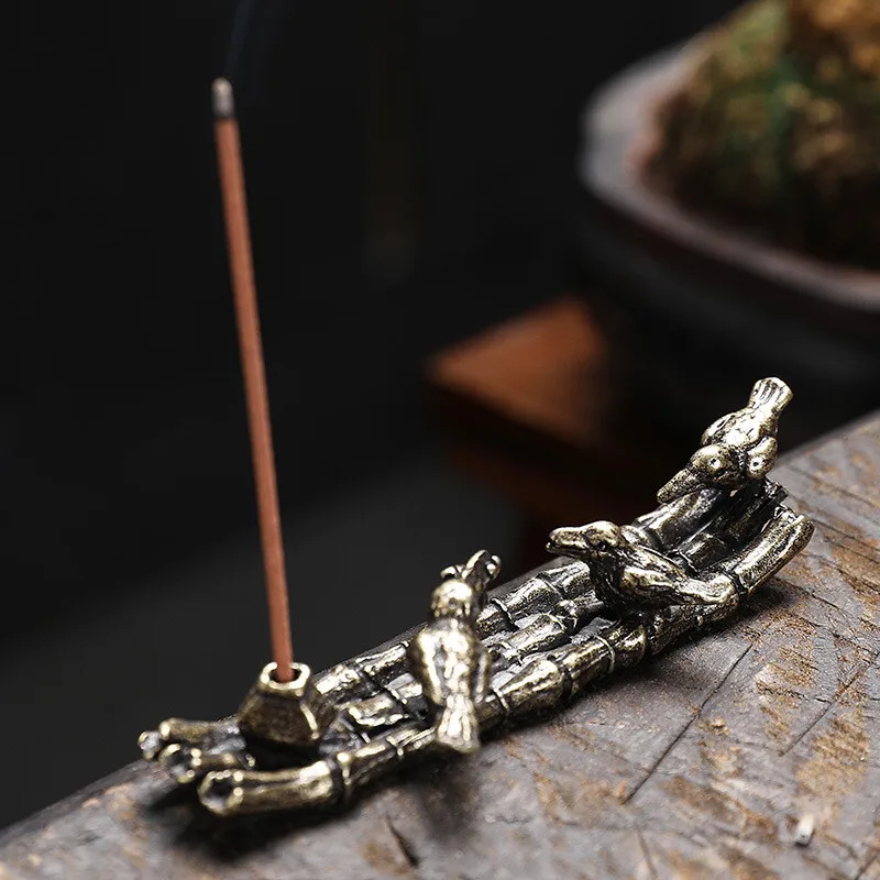 Boat Incense Holder Zen Style Burner Ornament for Stick Incense Tea Room Decor
Boat Incense Holder Zen Style Burner Ornament for Stick Incense Tea Room Decor