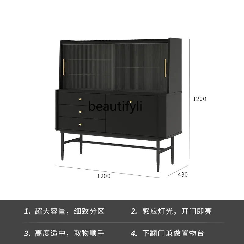 Sideboard Cabinet Wine Cabinet Living Room Wall Storage Cabinet Tea Cabinet Modern Minimalist
Sideboard Cabinet Wine Cabinet Living Room Wall Storage Cabinet Tea Cabinet Modern Minimalist