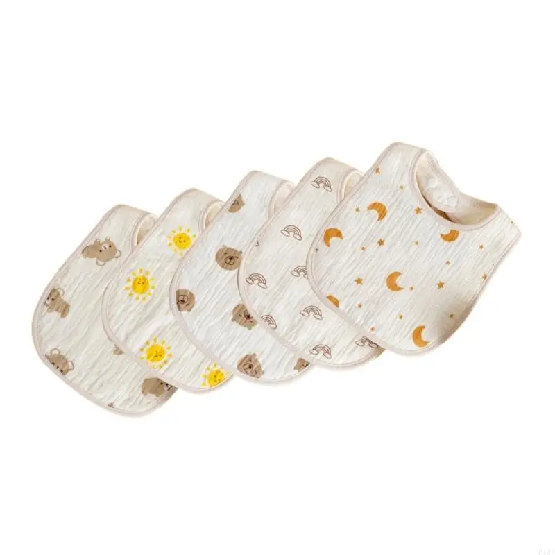 F19F 5Pcs Infants Drooling Bib Breathable Baby Burp Cloths Printed Saliva Towel Pack 
F19F 5Pcs Infants Drooling Bib Breathable Baby Burp Cloths Printed Saliva Towel Pack
