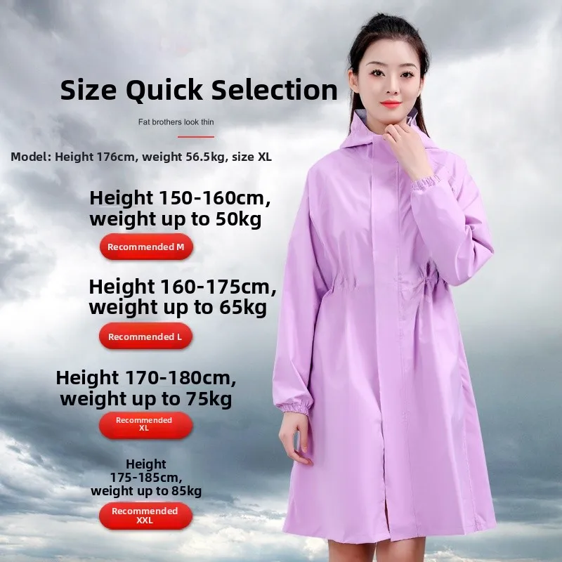 Long Style Adult Unisex Bike Riding Windbreaker Waterproof Raincoat Full Body Protection Raincoat for Men And Women
Long Style Adult Unisex Bike Riding Windbreaker Waterproof Raincoat Full Body Protection Raincoat for Men And Women