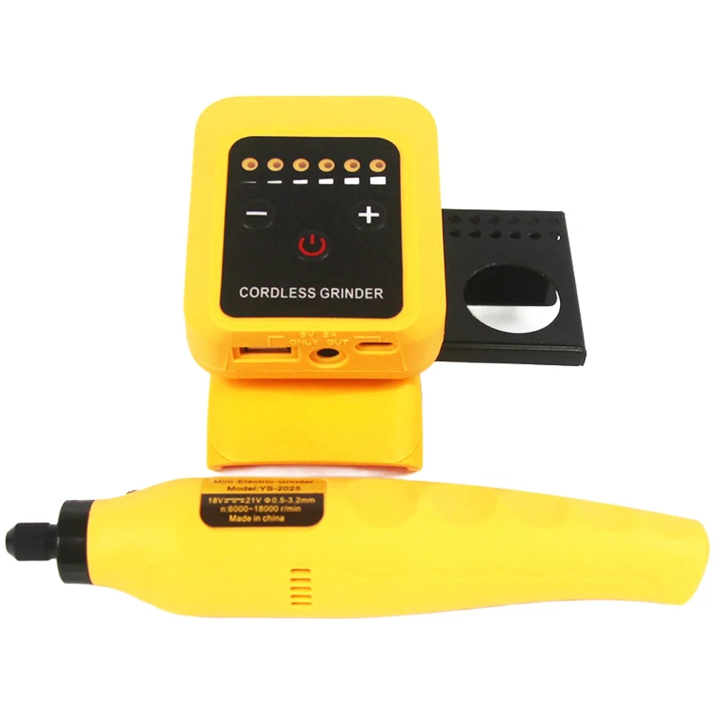 25pcs Wireless Rotary Tool Set Includes 6-speed 80W 18,000rpm Grinder Designed For Sanding Tasks For 18-21V Battery Interface
25pcs Wireless Rotary Tool Set Includes 6-speed 80W 18,000rpm Grinder Designed For Sanding Tasks For 18-21V Battery Interface