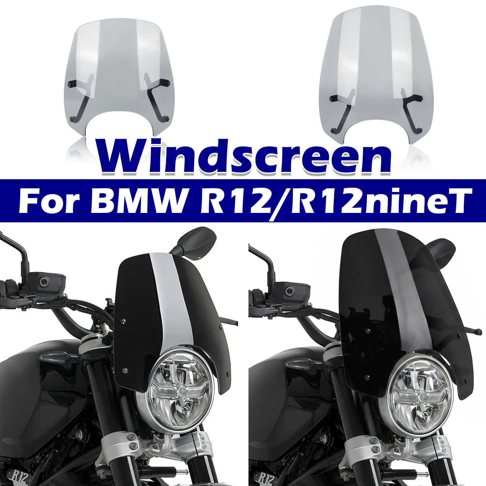 Tall Windscreen Cover For BMW R12 NineT R12 2024-2026 Motorcycle Sport/Touring Windshield Wind Screen Deflectors Protector
Tall Windscreen Cover For BMW R12 NineT R12 2024-2026 Motorcycle Sport/Touring Windshield Wind Screen Deflectors Protector
