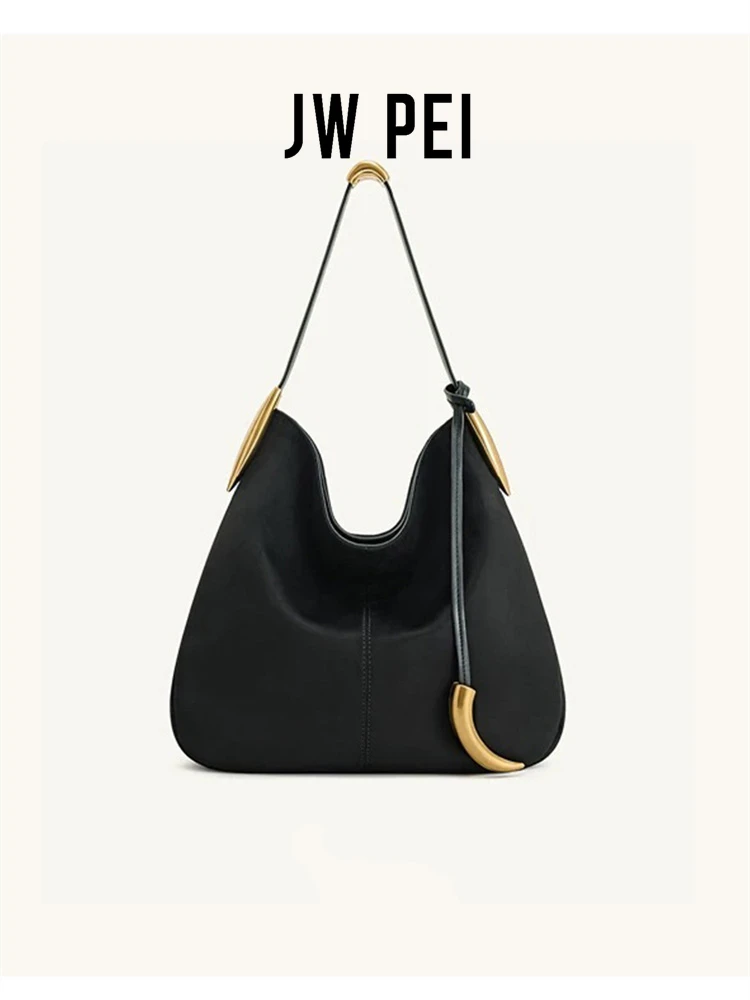 JW PEI Nina Hobo Bag 2026 New Metal Charm Detail Large Tote, Multi-Functional Work Commute Bag for Women Daily Use Handbags
JW PEI Nina Hobo Bag 2026 New Metal Charm Detail Large Tote, Multi-Functional Work Commute Bag for Women Daily Use Handbags