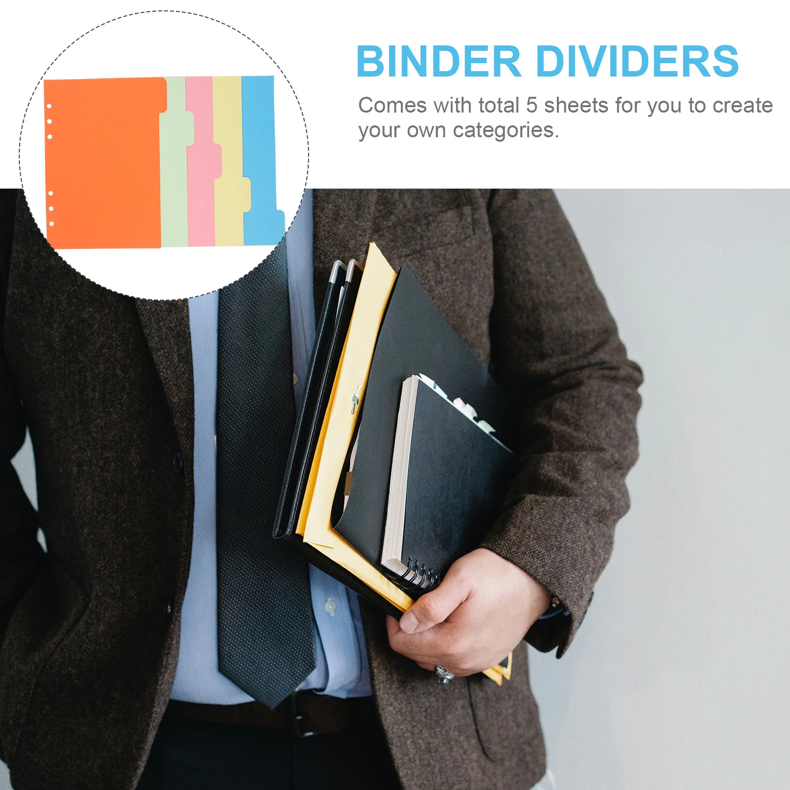 1 set 2 Sets 5 Colors A5 Index Paper Tab For 6-Ring Binders Labeled Organizer Sheets Classified Pages Notebook Binder A5 Binder
1 set 2 Sets 5 Colors A5 Index Paper Tab For 6-Ring Binders Labeled Organizer Sheets Classified Pages Notebook Binder A5 Binder