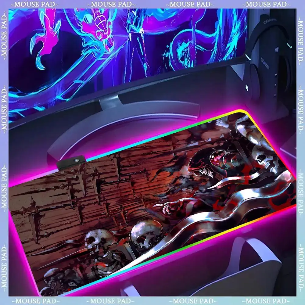 OVERLORD Mouse Pad Gamer Luminescence Led Mouse Pad Gaming Table Rgb Deskmat Keyboard Pc Mousepad
OVERLORD Mouse Pad Gamer Luminescence Led Mouse Pad Gaming Table Rgb Deskmat Keyboard Pc Mousepad