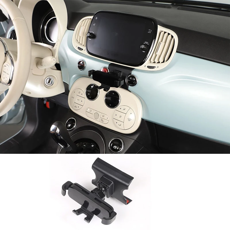 For Fiat 500 Abarth 595 2016-2024 ABS Black Car Central Control Mobile Phone Holder GPS Navigation Holder Trim Car Accessories
For Fiat 500 Abarth 595 2016-2024 ABS Black Car Central Control Mobile Phone Holder GPS Navigation Holder Trim Car Accessories