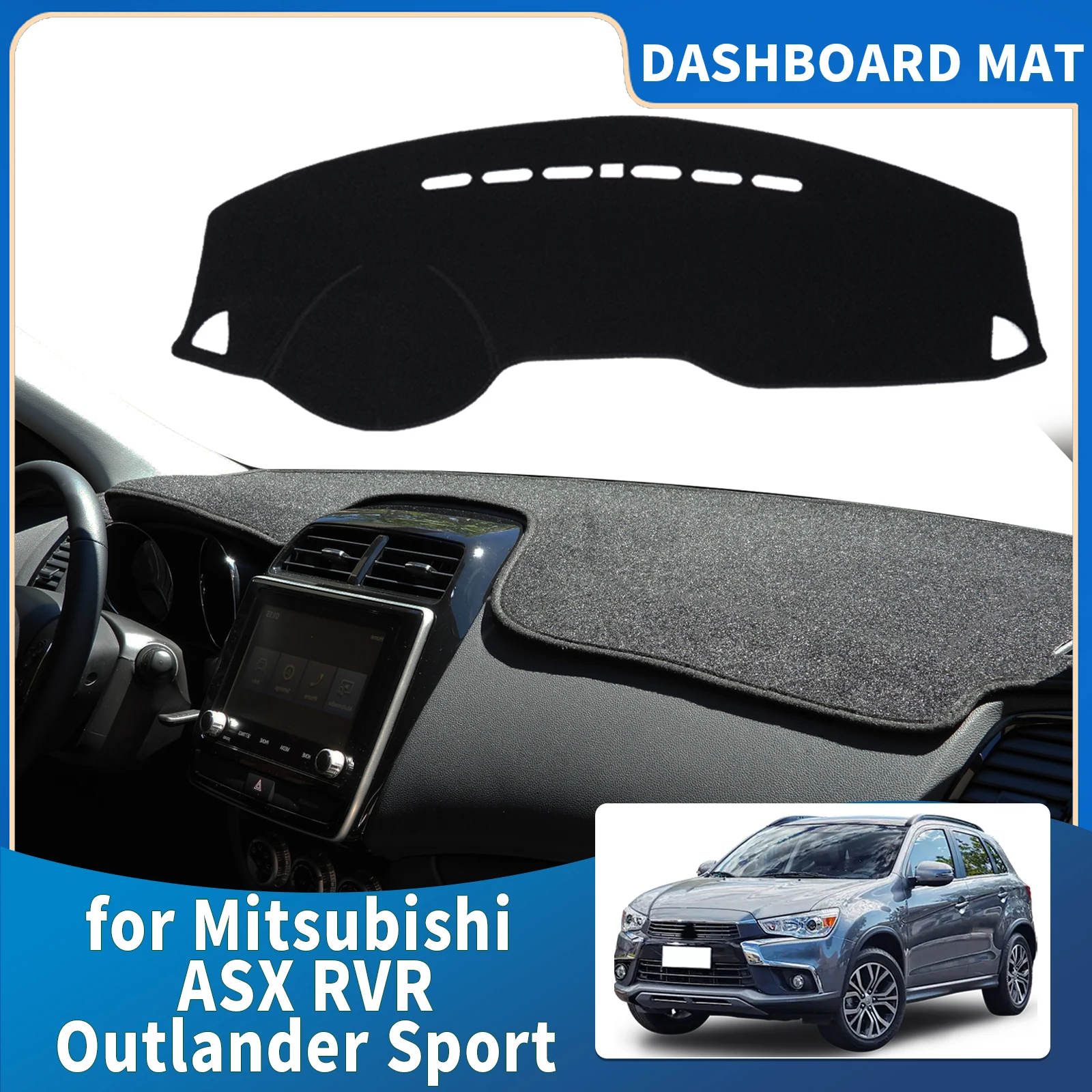 for Mitsubishi ASX 2011-2021 Outlander Sport Peugeot 4008 GA XA Protective Carpet DashMat Sunshade Dashmat Dashboard Cover Pad
for Mitsubishi ASX 2011-2021 Outlander Sport Peugeot 4008 GA XA Protective Carpet DashMat Sunshade Dashmat Dashboard Cover Pad