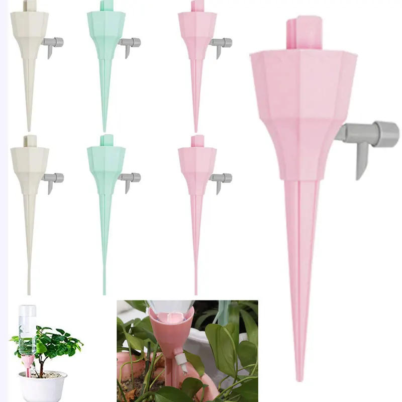 3PCS Auto Drip Irrigation System Plant Self Watering Spike Devices for Flower Plants Garden Adjustable Auto Water Dripper Device
3PCS Auto Drip Irrigation System Plant Self Watering Spike Devices for Flower Plants Garden Adjustable Auto Water Dripper Device